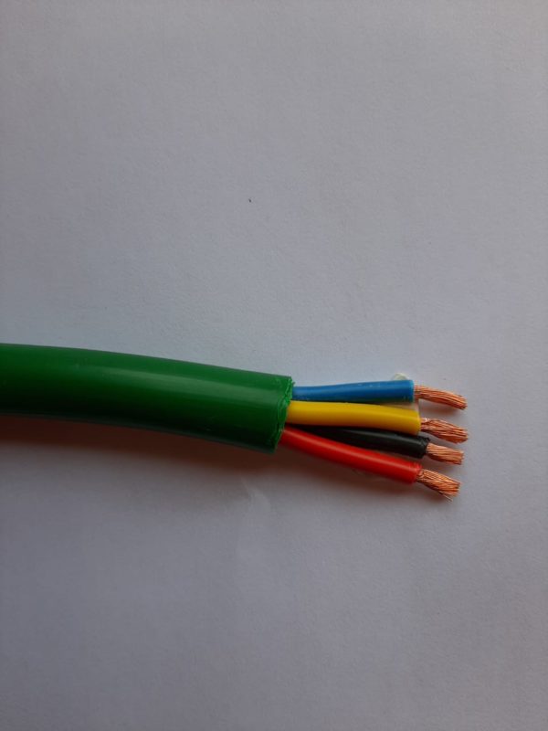 SUBMERSIBLE CABLE 4 CORE 4mm PER METER